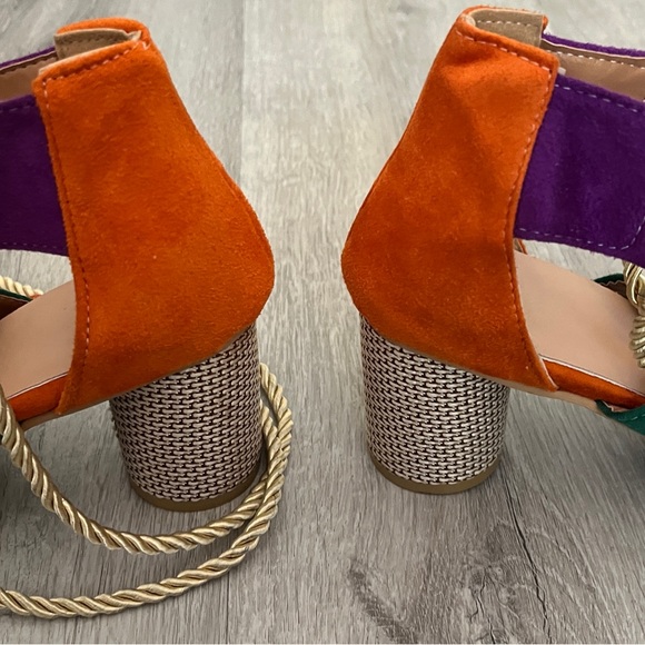 Ankle wrap  sandals - Picture 7 of 12